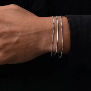 NEW Sylvian Grant Minimal Bracelet Stack